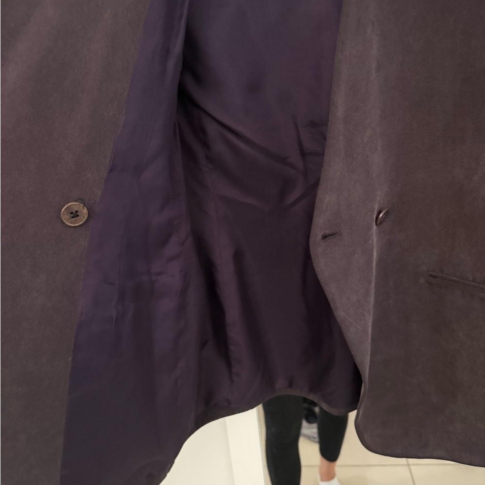 Calvin Klein Dark PurpleBlazer - Picture 4 of 7